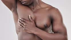 Muscular,,Armpit,And,Body,Of,Black,Man,In,Studio,For