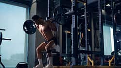 Sporty,Man,Bodybuilder,Or,Powerlifter,Exercising,Deadlift,With,Barbell,On