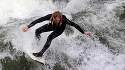 Eisbach in München