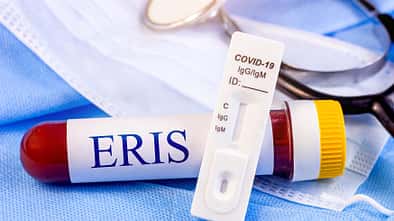 New,Infectious,Eris,Variant,Of,Covid,Disease,(eg.5),Sample,In