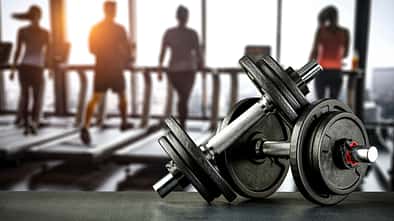 Gym,Interior,And,Free,Space,For,Your,Decoration.