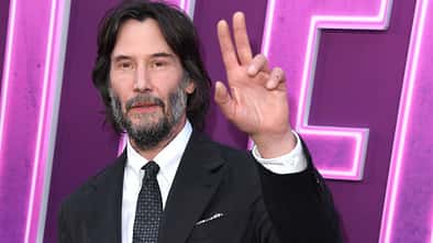 Keanu Reeves auf der Premiere von "Ballerina"