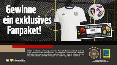 Gewinnspielseite mit abgebildetem Trikot