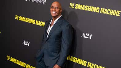 Dwayne Johnson bei der Premiere von The Smaching Machine