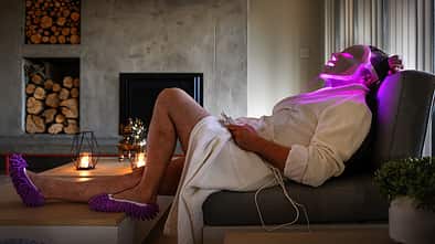 LED-Gesichtsmasken für Männer