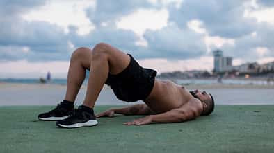 Glute Bridge - Übung