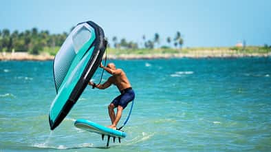 Wing Foil statt Surfen 