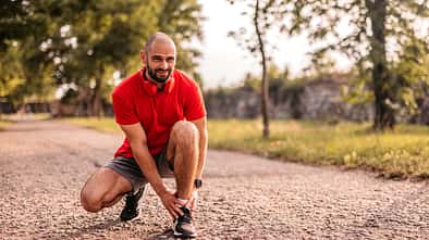 Sprunggelenk trainieren