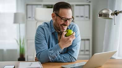 Gesunde Snacks für die Arbeit