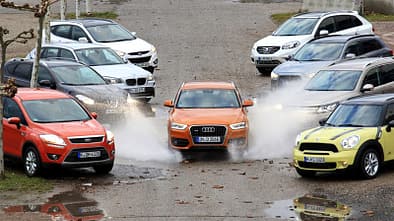Neun kompakte SUV im Test