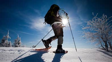 Wandern mit Schneeschuhen Wandern mit Schneeschuhen