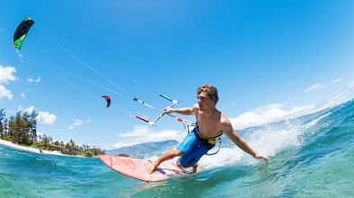Kitesurfen