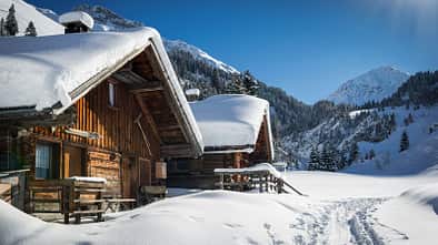 Die perfekte Skihütte