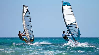 Trendsport Windsurfen