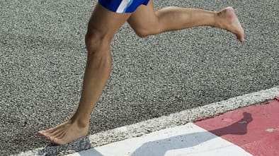 Laufen mit Minimalschuhen fühlt sich an wie barfußlaufen