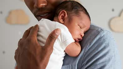 Vater mit Sohn