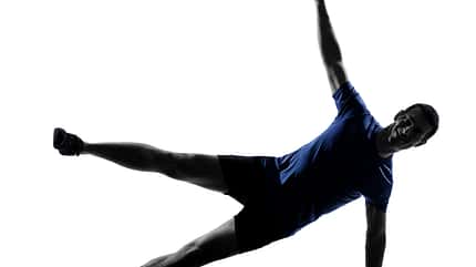 studio,shadow,caucasian,isolated,one man,exercise,white backgrou Man,Exercising,Workout,Fitness,Aerobics,Posture,In,Silhouette,Studio,Isolated