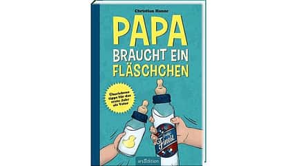 Buch-Cover mit zwei Milchflaschen Buch-Cover mit zwei Milchflaschen