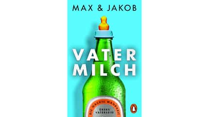 Bier als Milchflasche umgestaltet Bier als Milchflasche umgestaltet