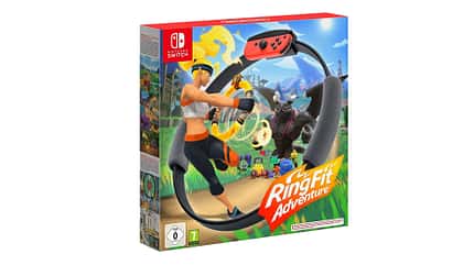 Mit Ring Fit Adventure besiegst du virtuelle Gegner mit Fitness-Übungen Mit Ring Fit Adventure besiegst du virtuelle Gegner mit Fitness-Übungen