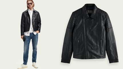 Lederjacken-Pflege Herbst 2022 / Scotch & Soda Lederjacken-Pflege Herbst 2022 / Scotch & Soda