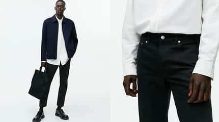 Schwarze Jeans Herbst 2022 / Arket Schwarze Jeans Herbst 2022 / Arket