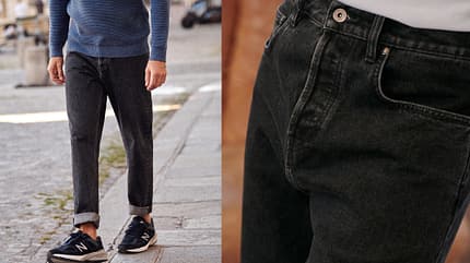 Schwarze Jeans Herbst 2022 / Octobre Schwarze Jeans Herbst 2022 / Octobre