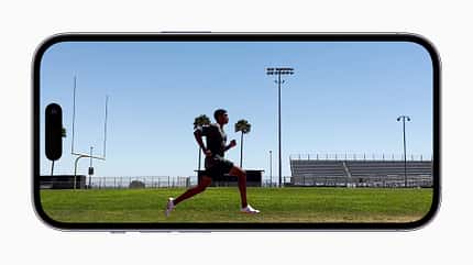 Mit dem neuen "Actionmodus" in der Kamera-App werden Videoaufnahmen deutlich besser stabilisiert Mit dem neuen "Actionmodus" in der Kamera-App werden Videoaufnahmen deutlich besser stabilisiert
