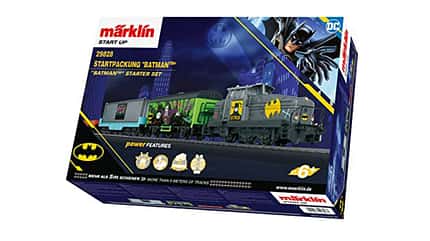Weihnachtsgeschenke Freisteller Bat-Train Merklin