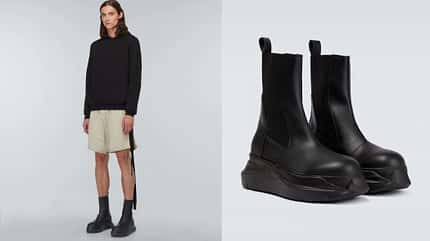 Männer-Boots Herbst 2022 / DRKSHDW by Rick Owens Männer-Boots Herbst 2022 / DRKSHDW by Rick Owens