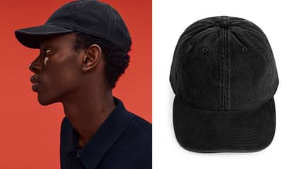Accessoires für Männer 2023 / Arket Jeans-Cap Accessoires für Männer 2023 / Arket Jeans-Cap