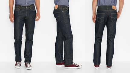 Outfits für Männer ab 40 / Levi's 501 Straight Fit