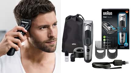 Haare selbst schneiden / Frühjahr 2023 / BRAUN HC 5090 Haarschneider Silber Haare selbst schneiden / Frühjahr 2023 / BRAUN HC 5090 Haarschneider Silber