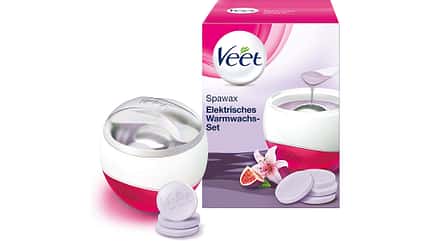 Rückenhaare entfernen / Veet Heißwax-Set