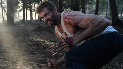 Hugh Jackman in seiner Paraderolle als Wolverine im Film "Logan" (2017) Hugh Jackman in seiner Paraderolle als Wolverine im Film "Logan" (2017)