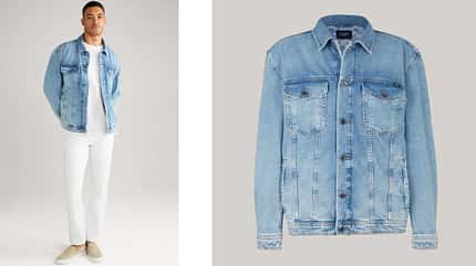 Die coolsten Jeansjacken für Männer / Sommer 2023 / Joop Jeansjacke