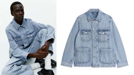Jeansjacke für Männer / Sommer 2023 / Arket 