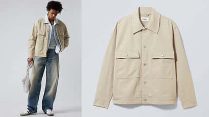 Jeansjacke für Männer / Sommer 2023 / Weekday Workerjacke
