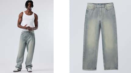 Denim-Fit-Guide / Sommer 2023 / Weekday Galaxy Jeans Denim-Fit-Guide / Sommer 2023 / Weekday Galaxy Jeans