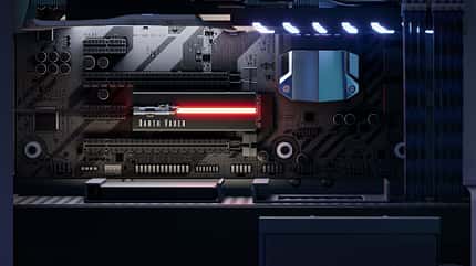 Die FireCuda PCIe Gen 4 NVMe SSD im speziellen Star-Wars-Design Die FireCuda PCIe Gen 4 NVMe SSD im speziellen Star-Wars-Design