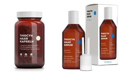 Produkte gegen Haarausfall / Sommer 2023 / Thiocyn Haarkapseln Produkte gegen Haarausfall / Sommer 2023 / Thiocyn Haarkapseln