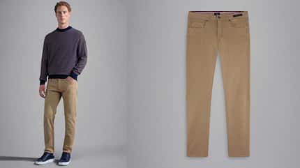 Mode-Basics für Männer ab 40 / Herbst 2023 / Paul & Shark 5-Pocket-Hose