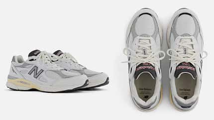 Mode-Basics für Männer / Herbst 2023 / New Balance MADE in USA 990v3