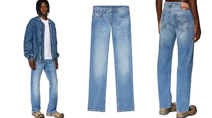 Mode-Basics für Männer / Herbst 2023 / Diesel Straight Jeans 1985 Larkee 0enas
