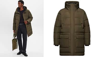 Mode-Basics für Männer / Herbst 2023 / Esprit Steppmantel
