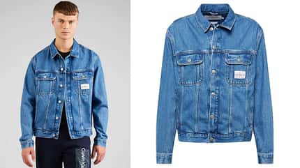 Mode-Basics für Männer / Herbst 2023 / Calvin Klein Jeans Denimjacke