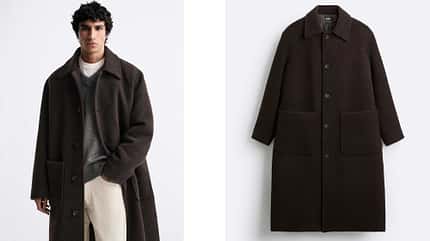 Wintermäntel für Männer / Winter 2023 / Zara 