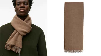Schal binden / Winter 2023 / Arket