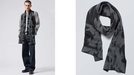 Schal binden / Winter 2023 / Weekday Schal
