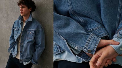 Denim-Trends der Saison 2024 / Octobre Jeansjacke